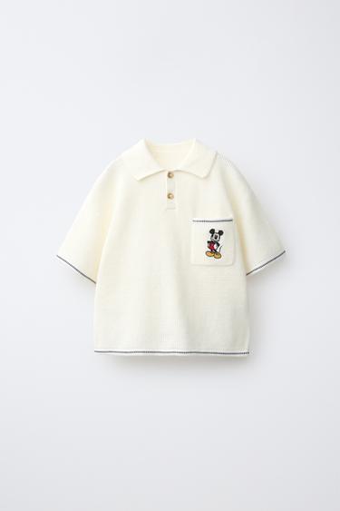 POLO PUNTO WAFFLE MICKEY MOUSE © DISNEY - Crudo de Zara