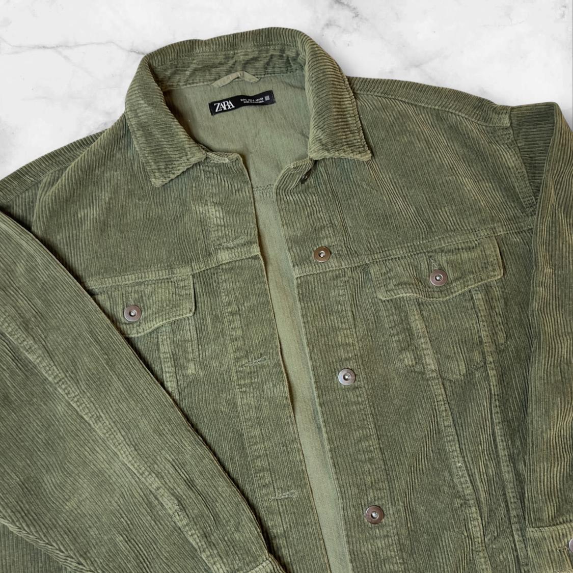OVERSIZED CORDUROY OVERSHIRT WITH POCKETS - Image 2