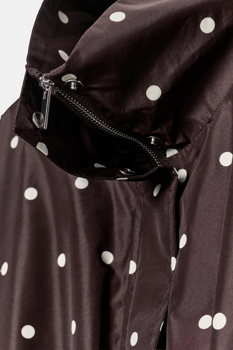 Chaqueta bomber de lunares 4