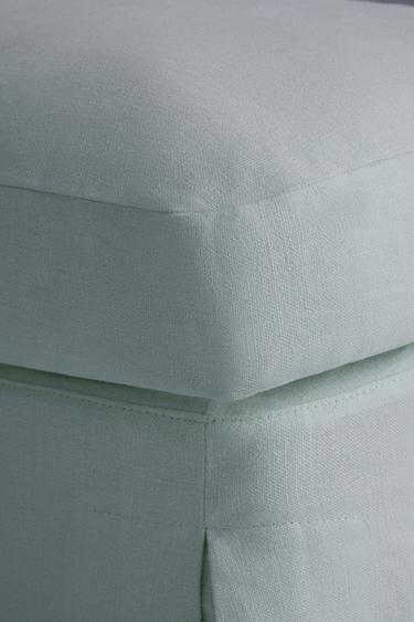 Zara FOOTSTOOL 01 - Mid-blue