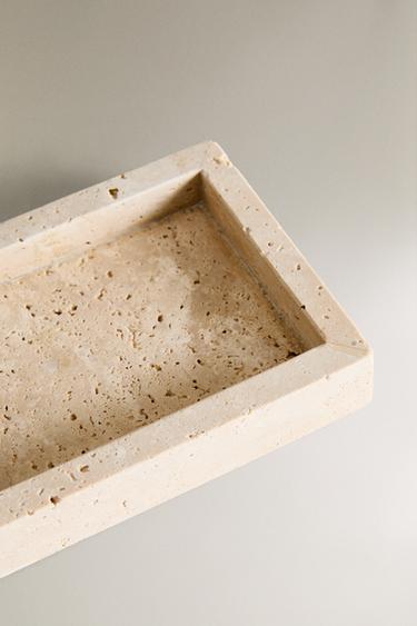 BEIGE MARBLE BATHROOM SOAP DISH - Beige by Zara - Image 2