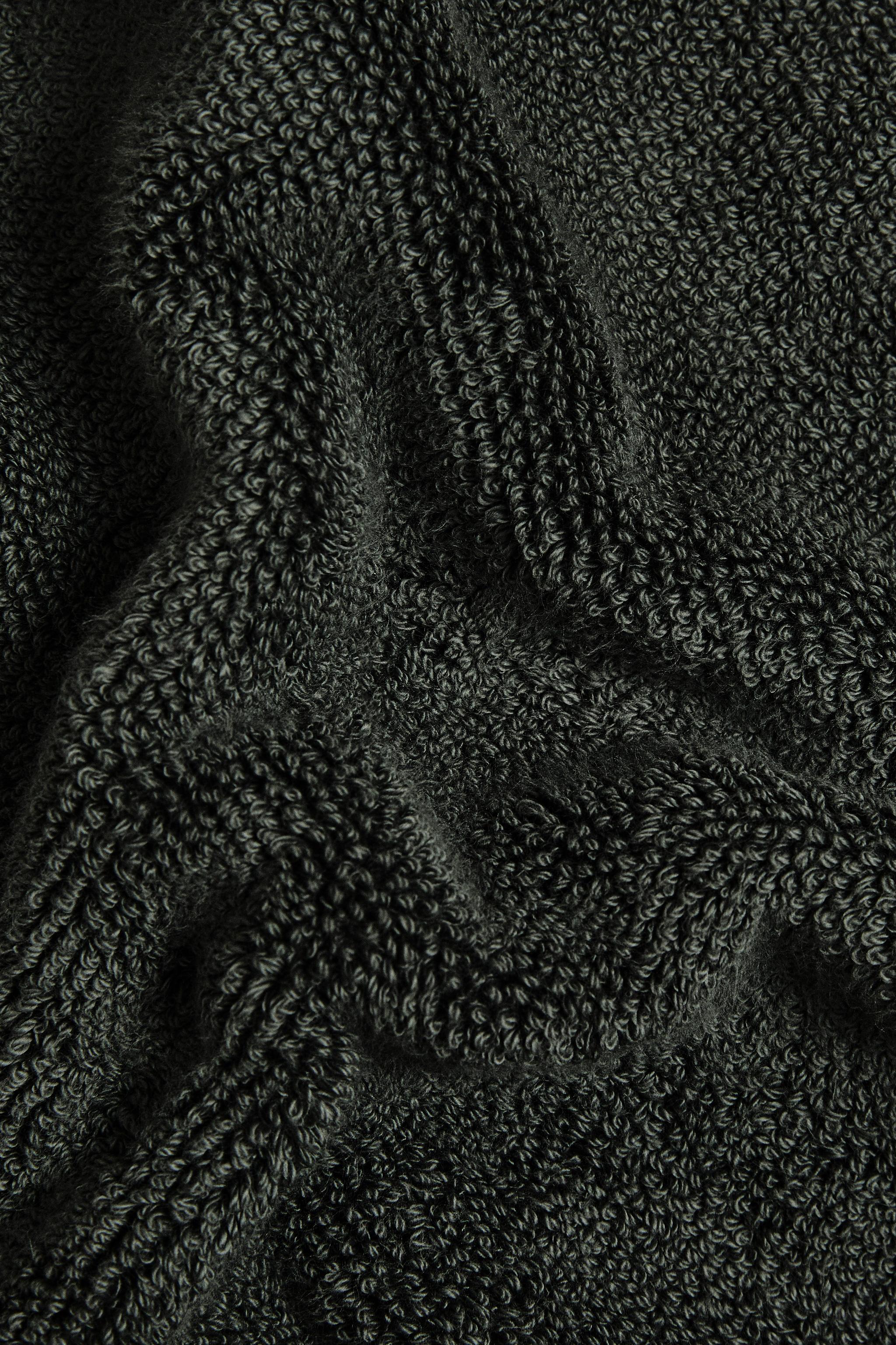 COTTON RICE STITCH BATH MAT