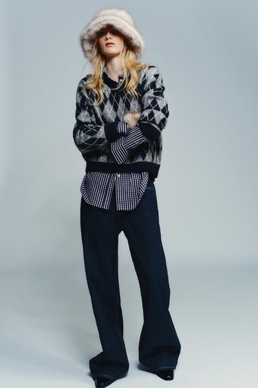 CHAPEAU BOB EFFET FOURRURE - Écru de Zara - Image 3