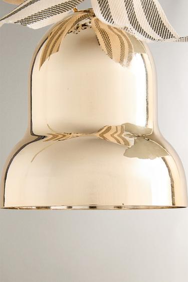 GOLDEN BELL CHRISTMAS TREE DECORATION - Golden by Zara - Image 3