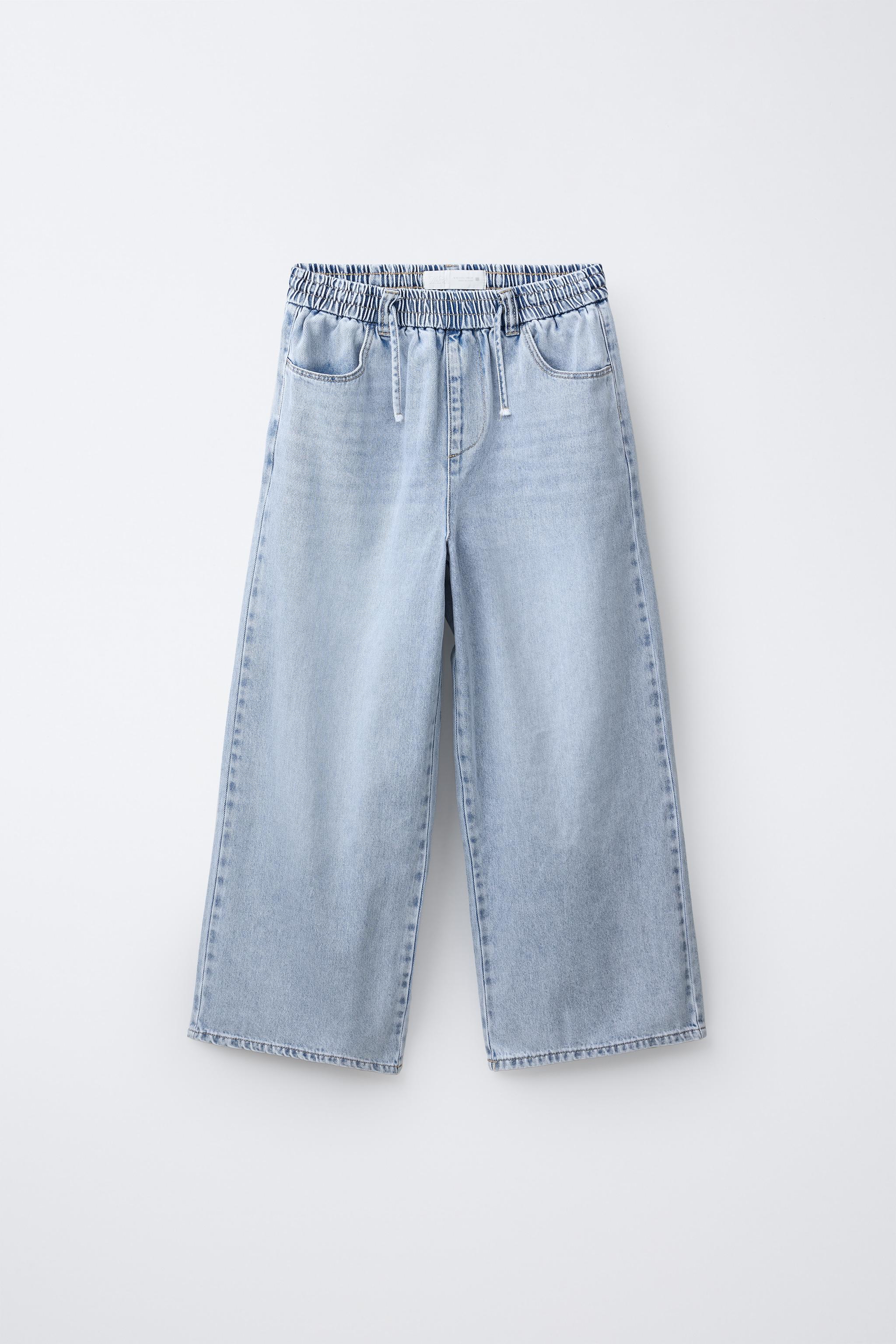 ワイドレッグデニムパンツ - ライトブルー | ZARA Japan / 日本