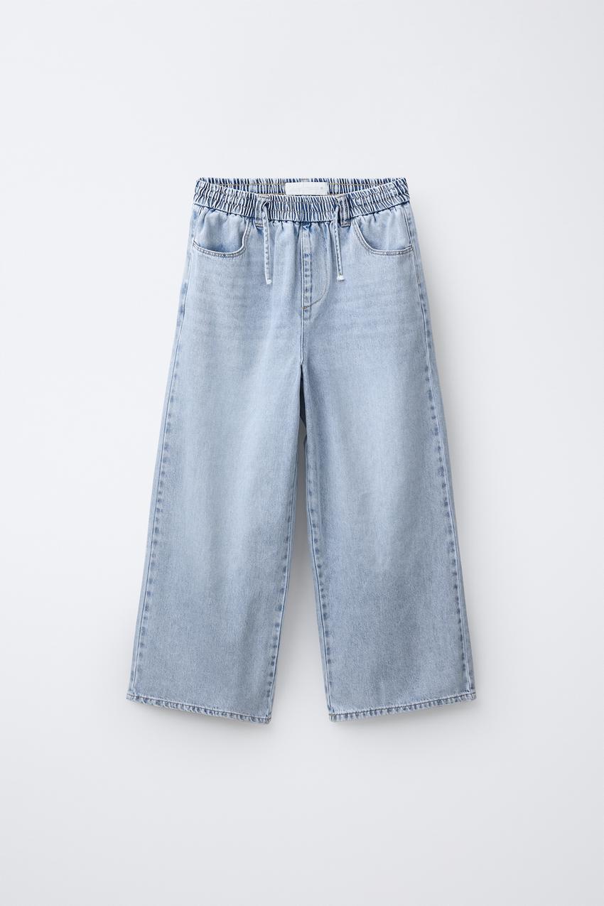 ワイドレッグデニムパンツ - ライトブルー | ZARA Japan / 日本