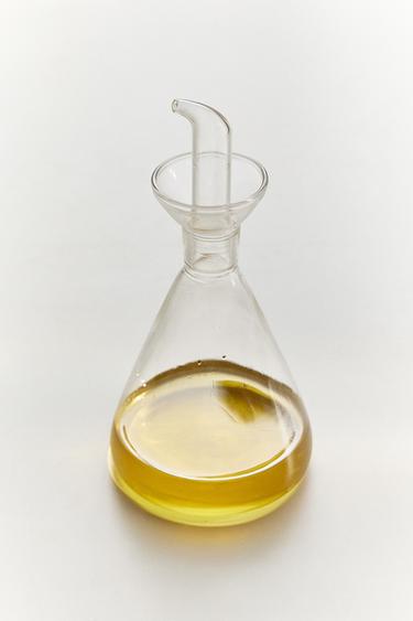 BOROSILICATE GLASS CRUET - Transparent by Zara