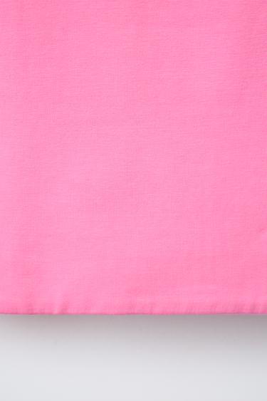 STRAPPY CROP TOP - Neon pink by Zara - Image 3