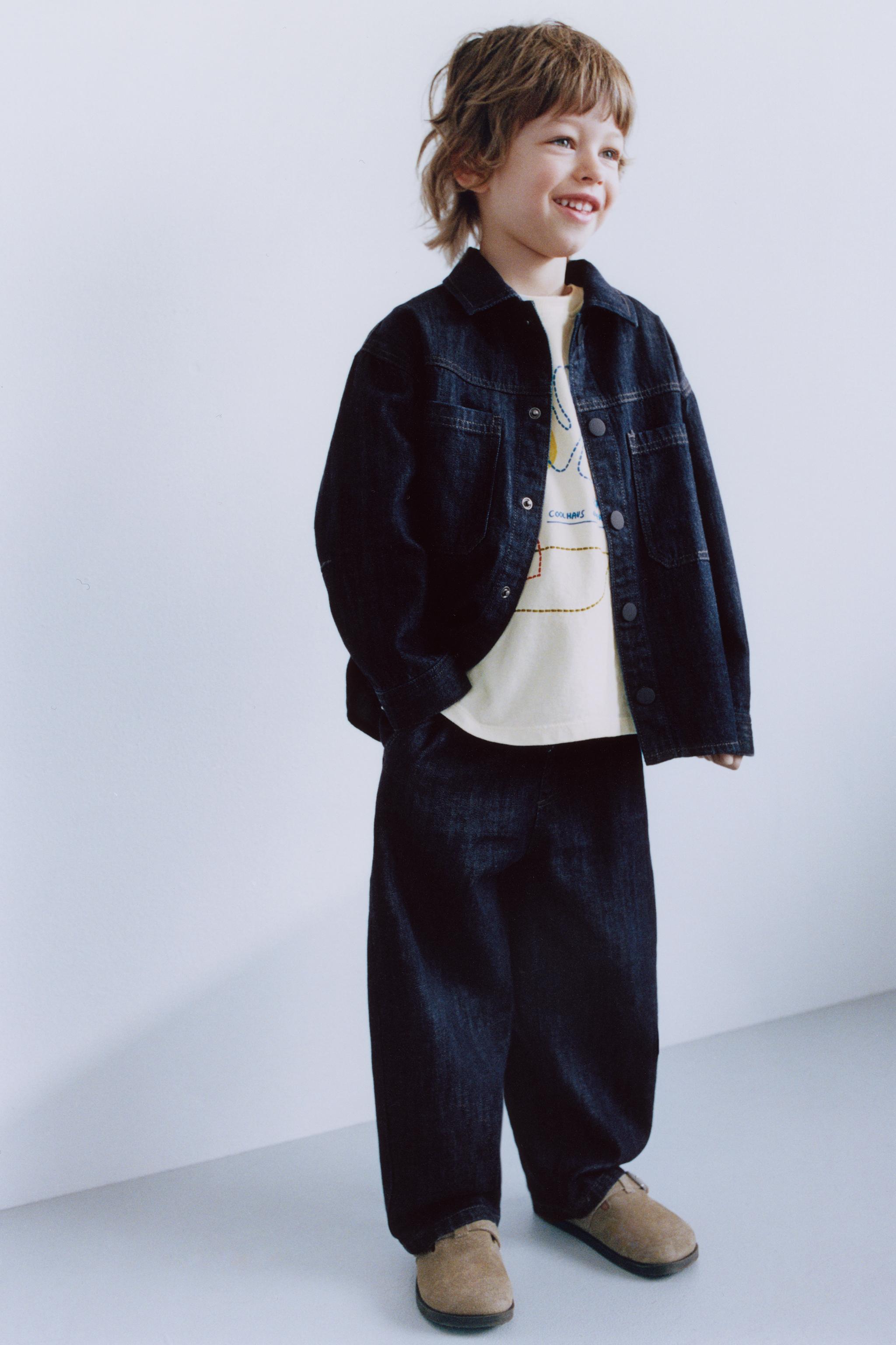 RUBBERIZED BUTTON DENIM SHIRT