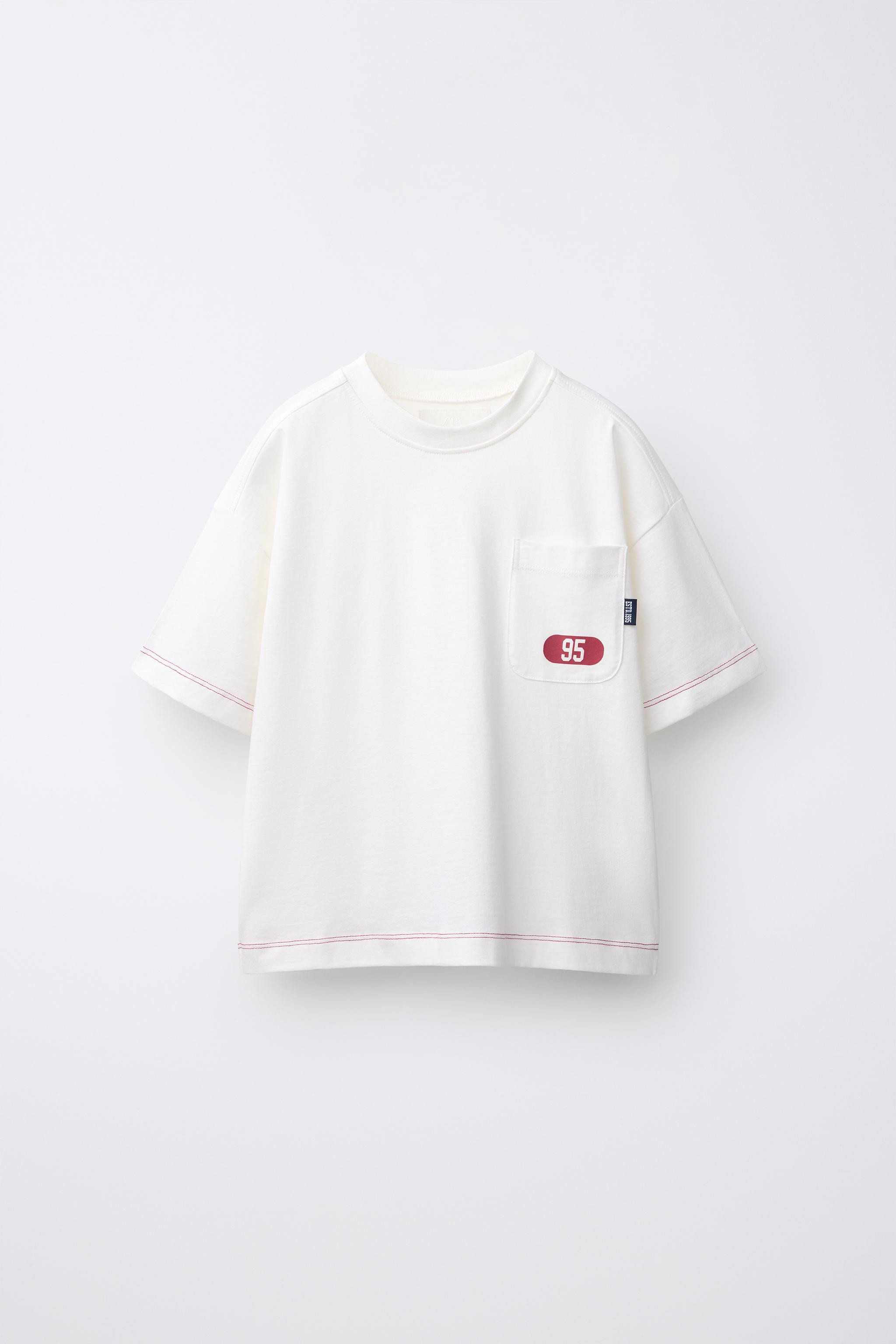 JOGGING POCKET T-SHIRT — White