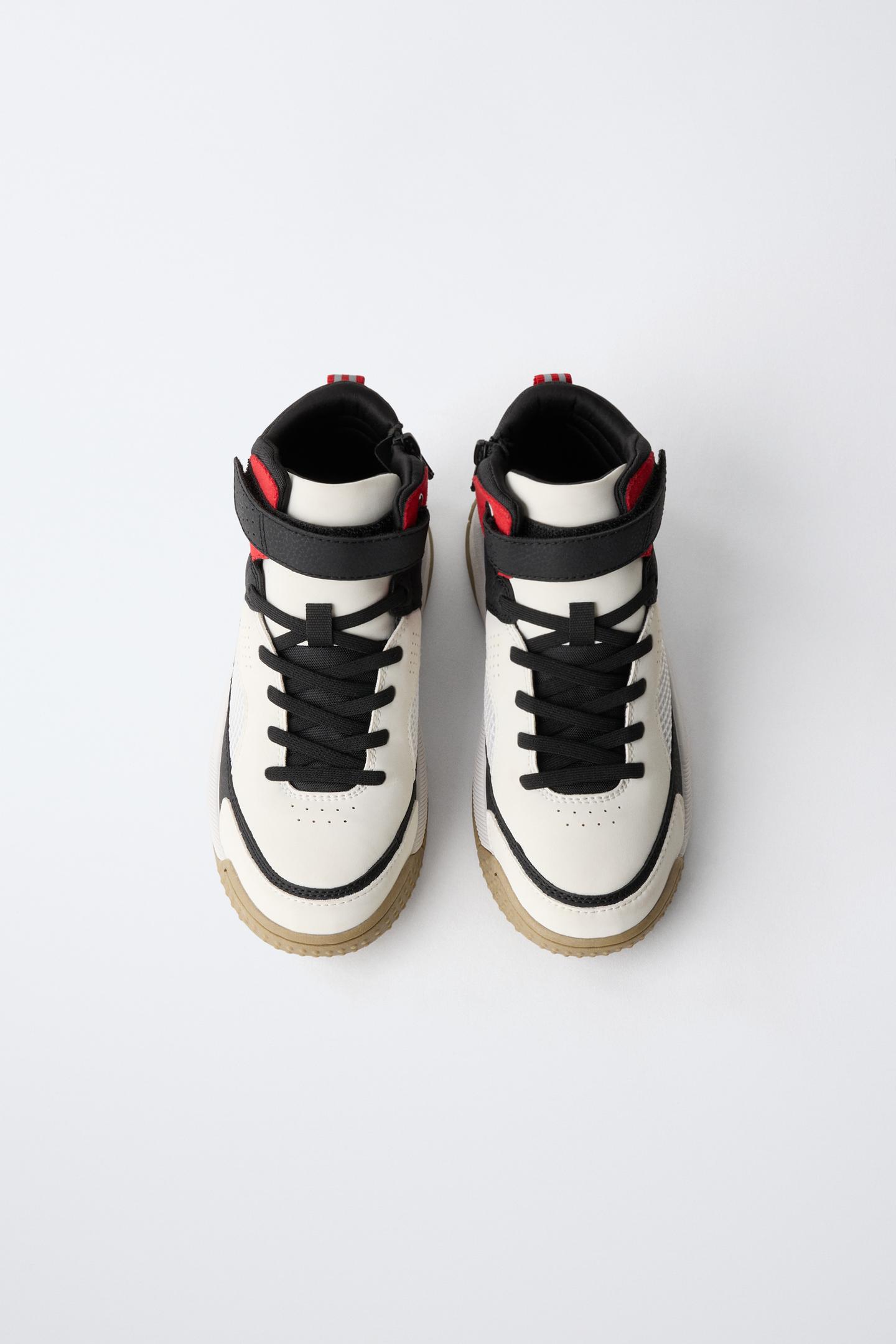 Детские ботинки Zara Multicolor Sporty Ankle, цвет: Синий — фото 5