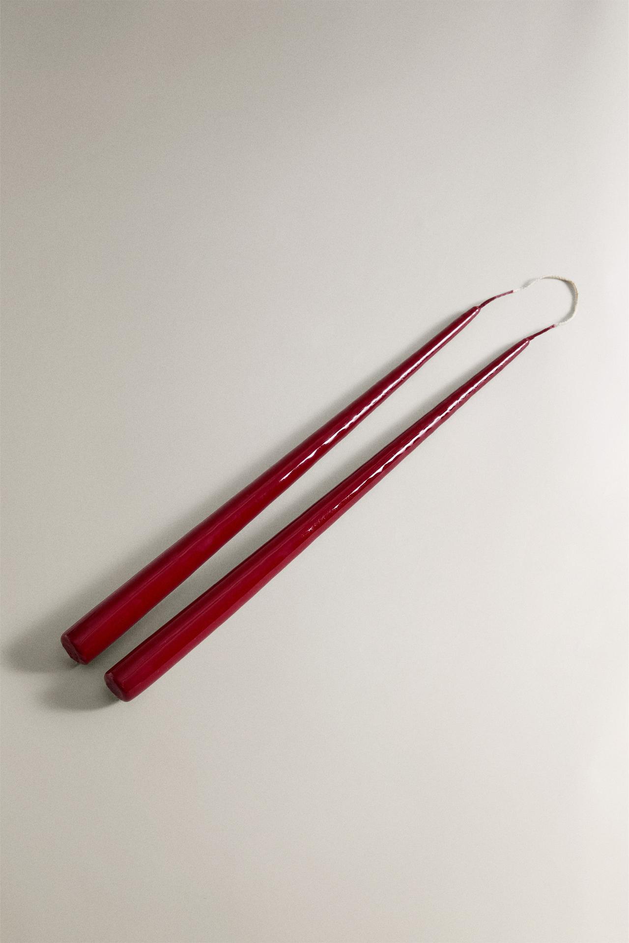 SET OF CHRISTMAS CANDLES (SET OF 2)