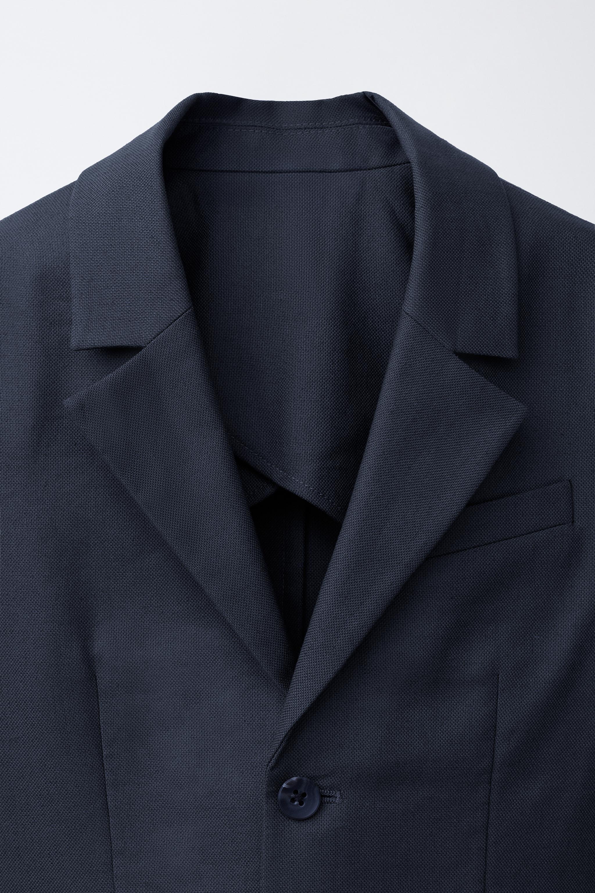 VESTE DE COSTUME AVEC COTON ET LIN