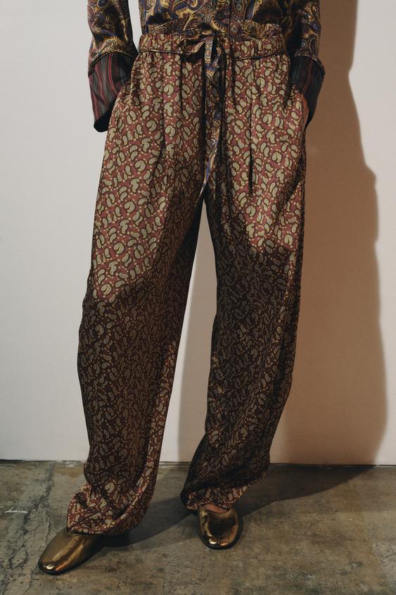 ZW COLLECTION PAISLEY PAJAMA PANTS