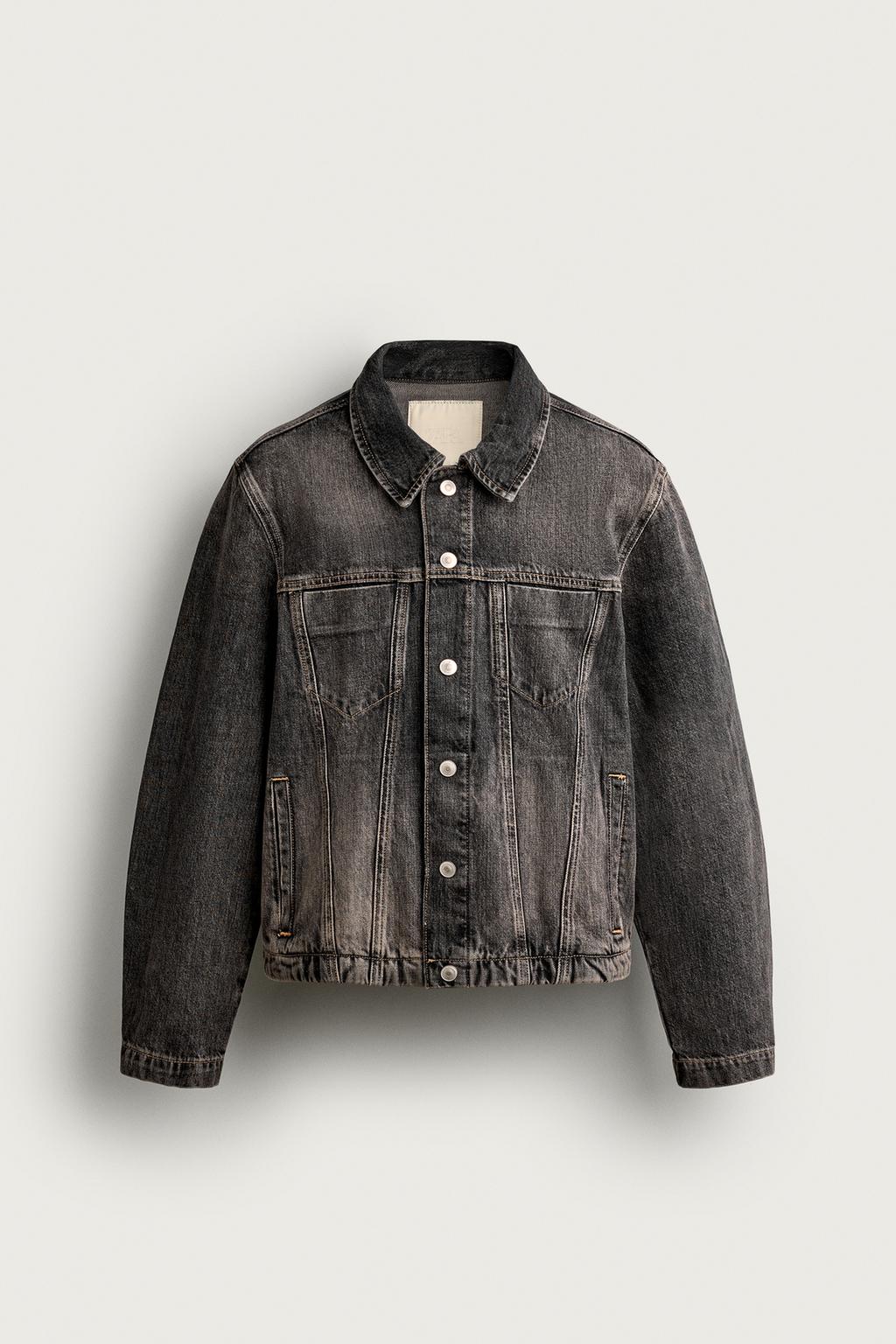 CROPPED FIT DENIM JACKET