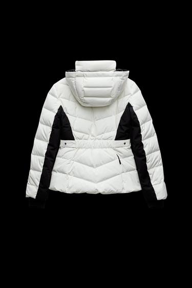 Zara RECCO® TECHNOLOGY WATER RESISTANT AND WIND PROTECTION DOWN JACKET SKI COLLECTION - Black / White