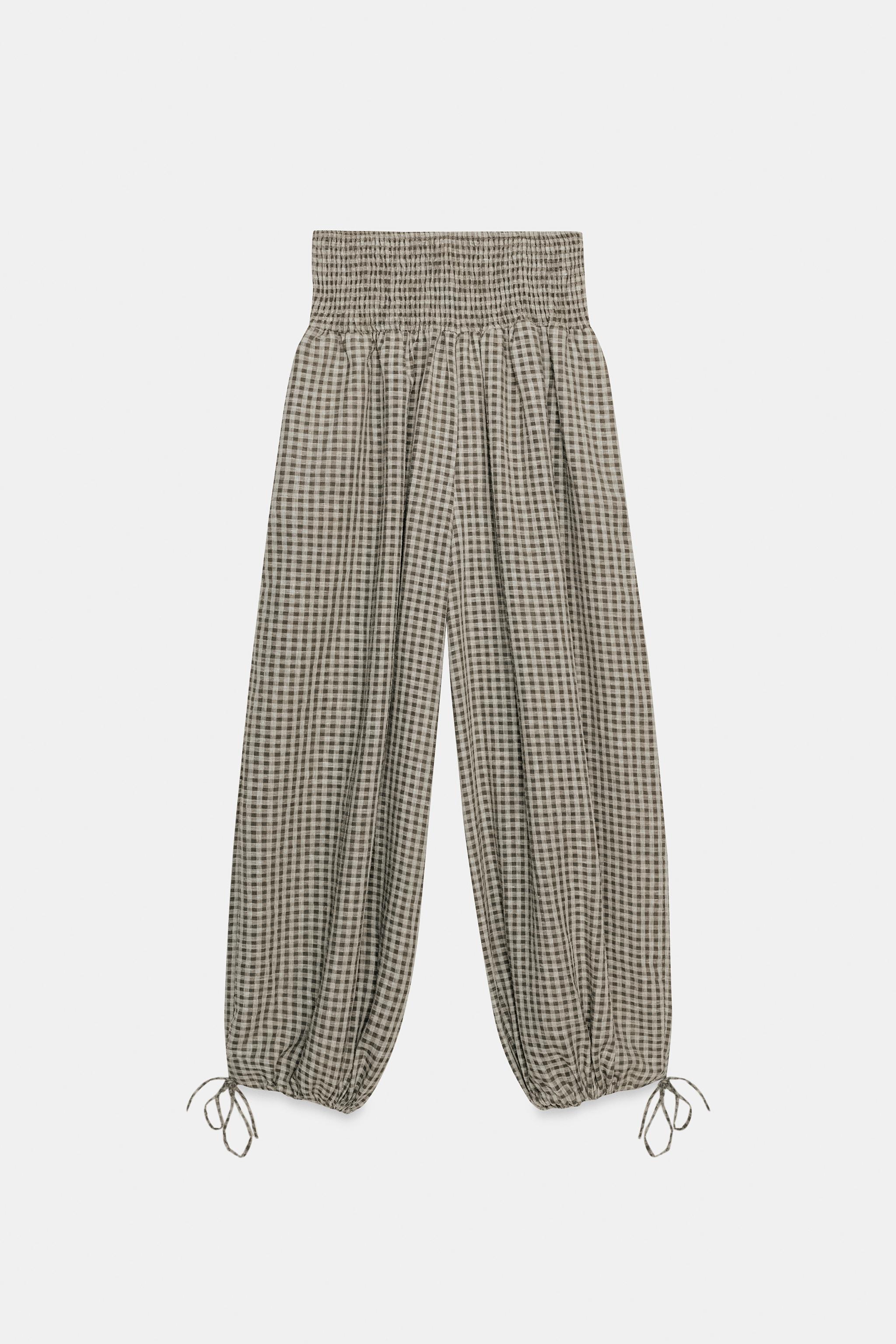 PANTALON À TAILLE ÉLASTIQUE