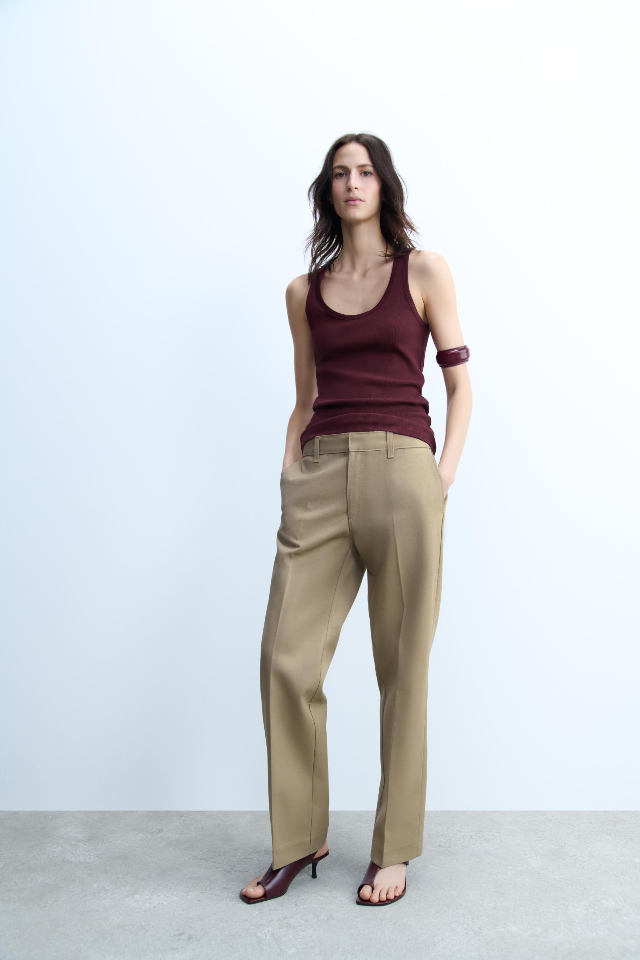 Tシャツ - レディース リブ | ZARA 日本