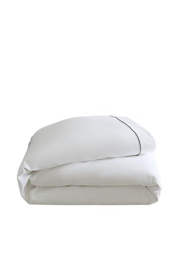 Zara PIPING BEDSPREAD - White