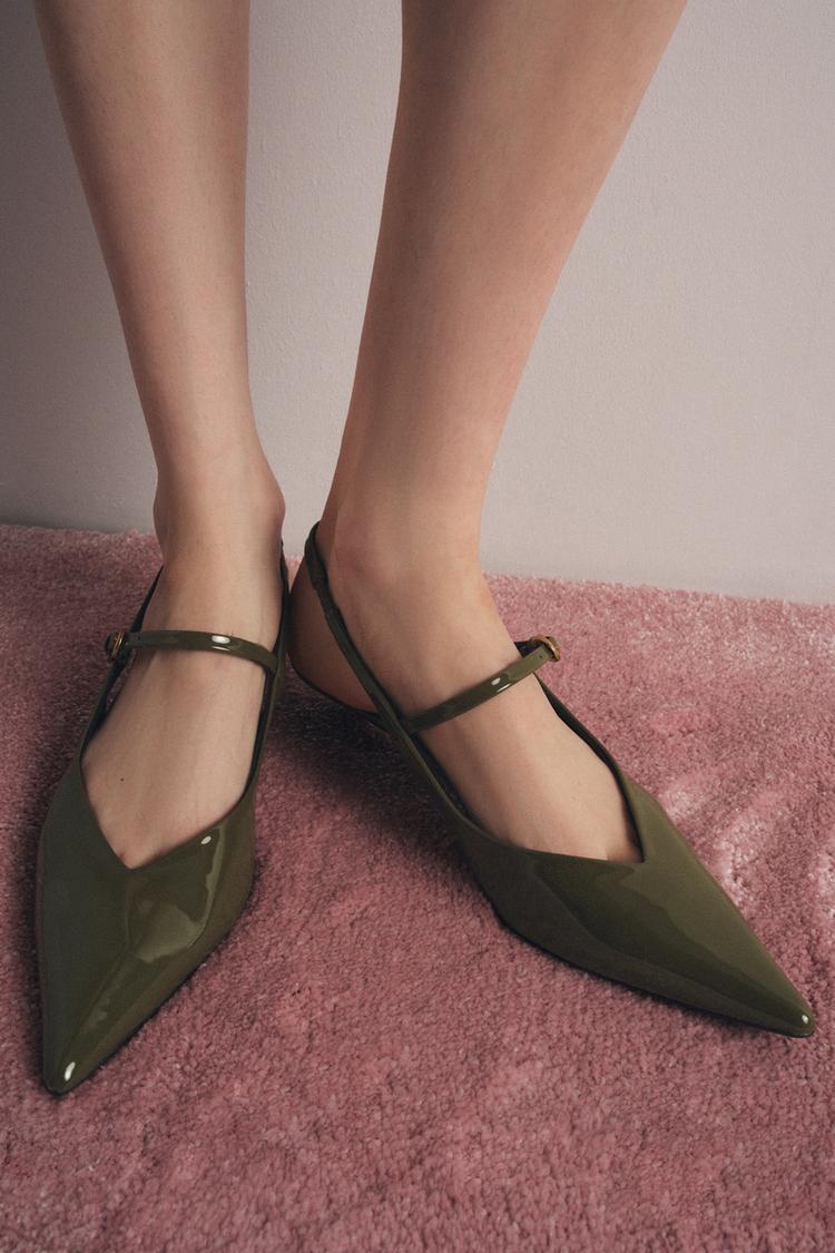👠 Zapato Destalonado Pulsera - Zara - Oferta — Descuentos Rata