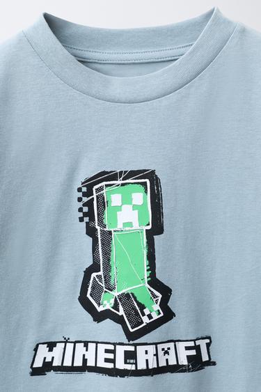 T-SHIRT IMPRIMÉ MINECRAFT © MOJANG AB. ™ - Bleu / Gris de Zara - Image 2