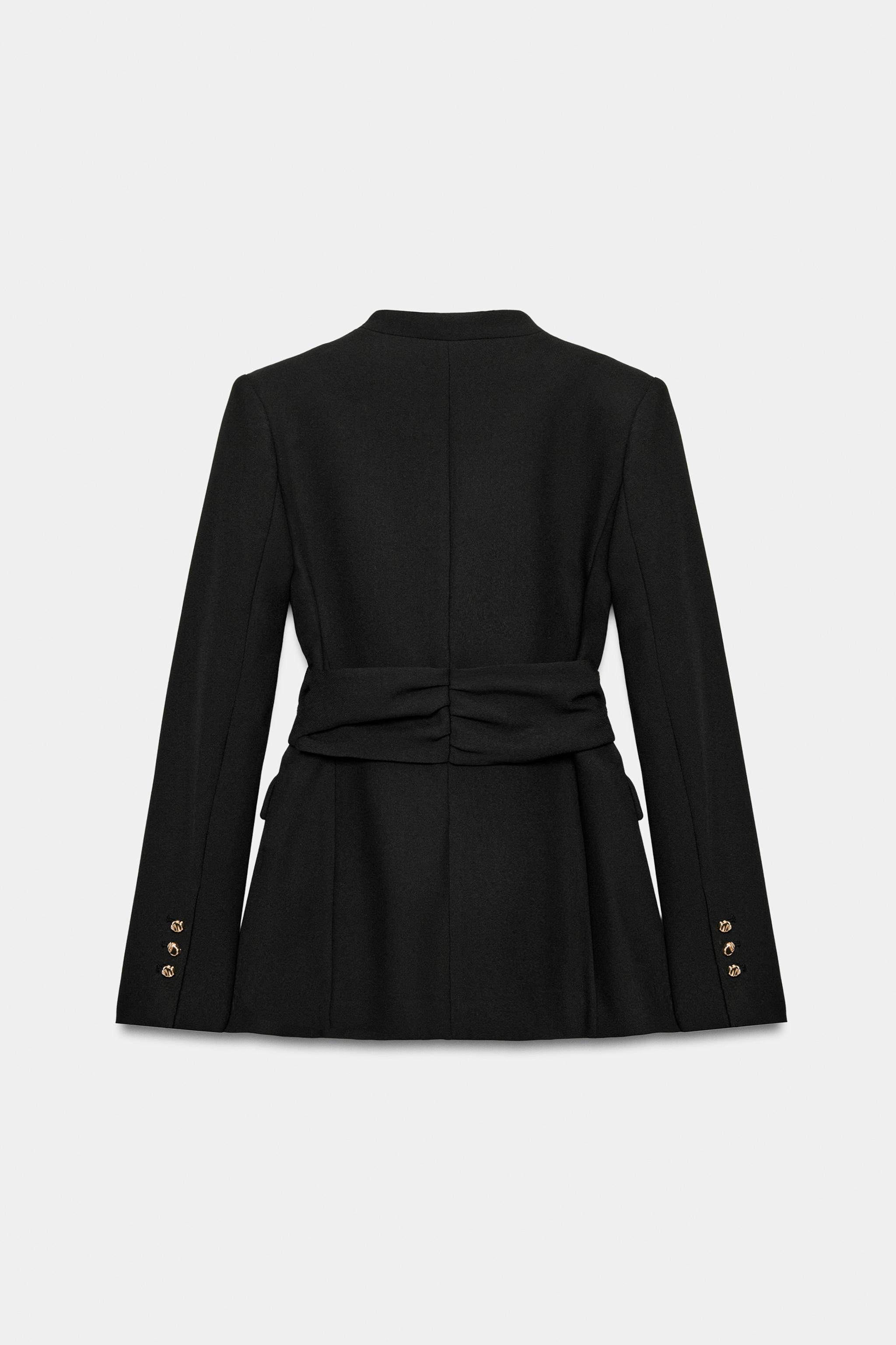 BUCKLE BELT BLAZER
