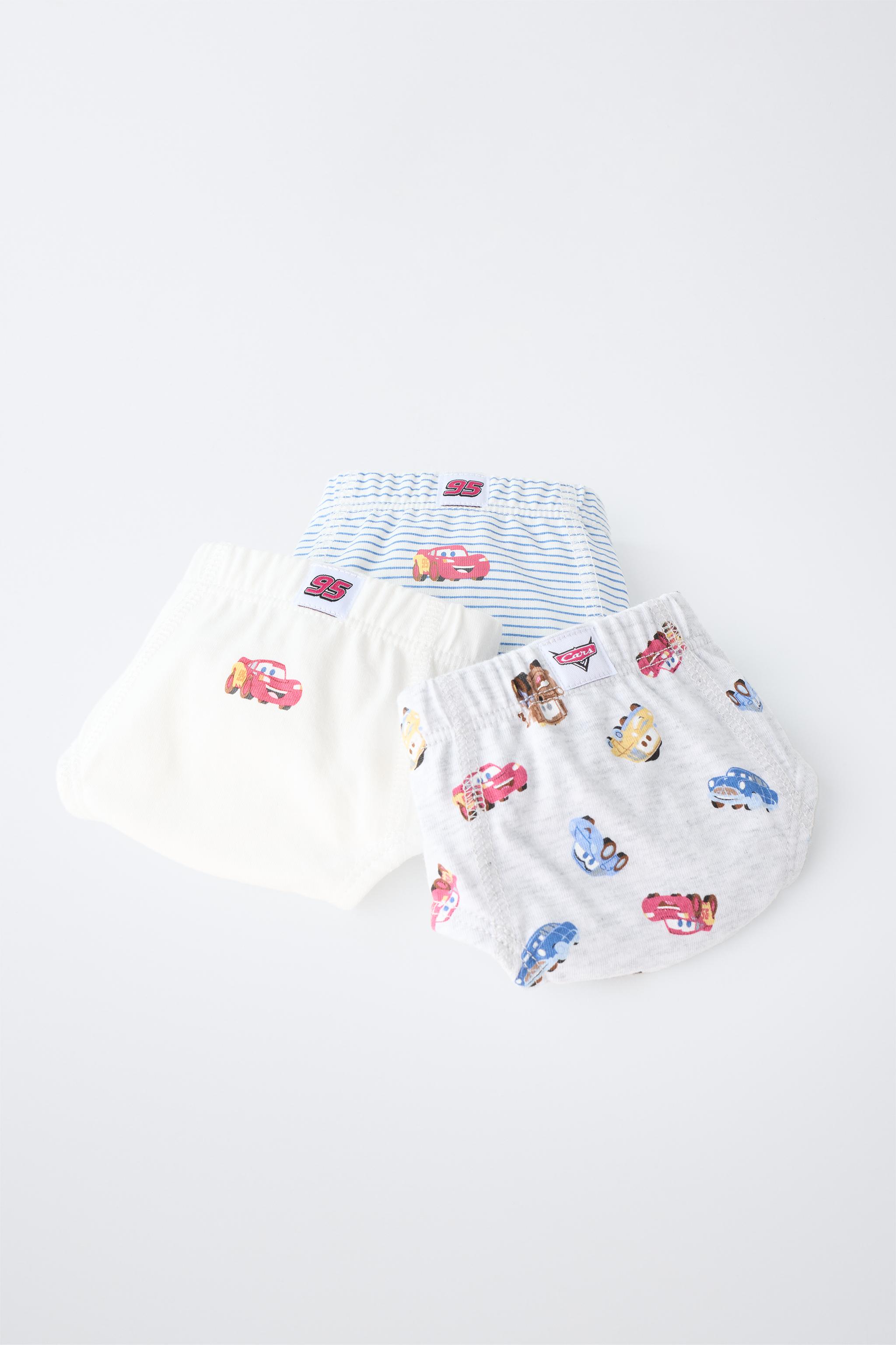 1 1/2-6 YEARS/ THREE-PACK CARS © DISNEY BRIEFS