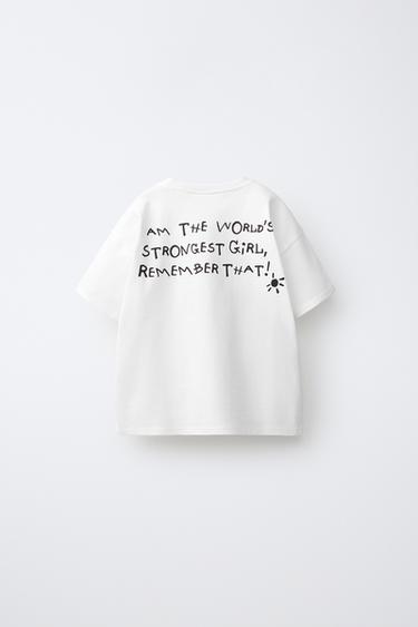 PIPPI LONGSTOCKING © ASTRID LINDGREN COMPANY T-SHIRT - White by Zara