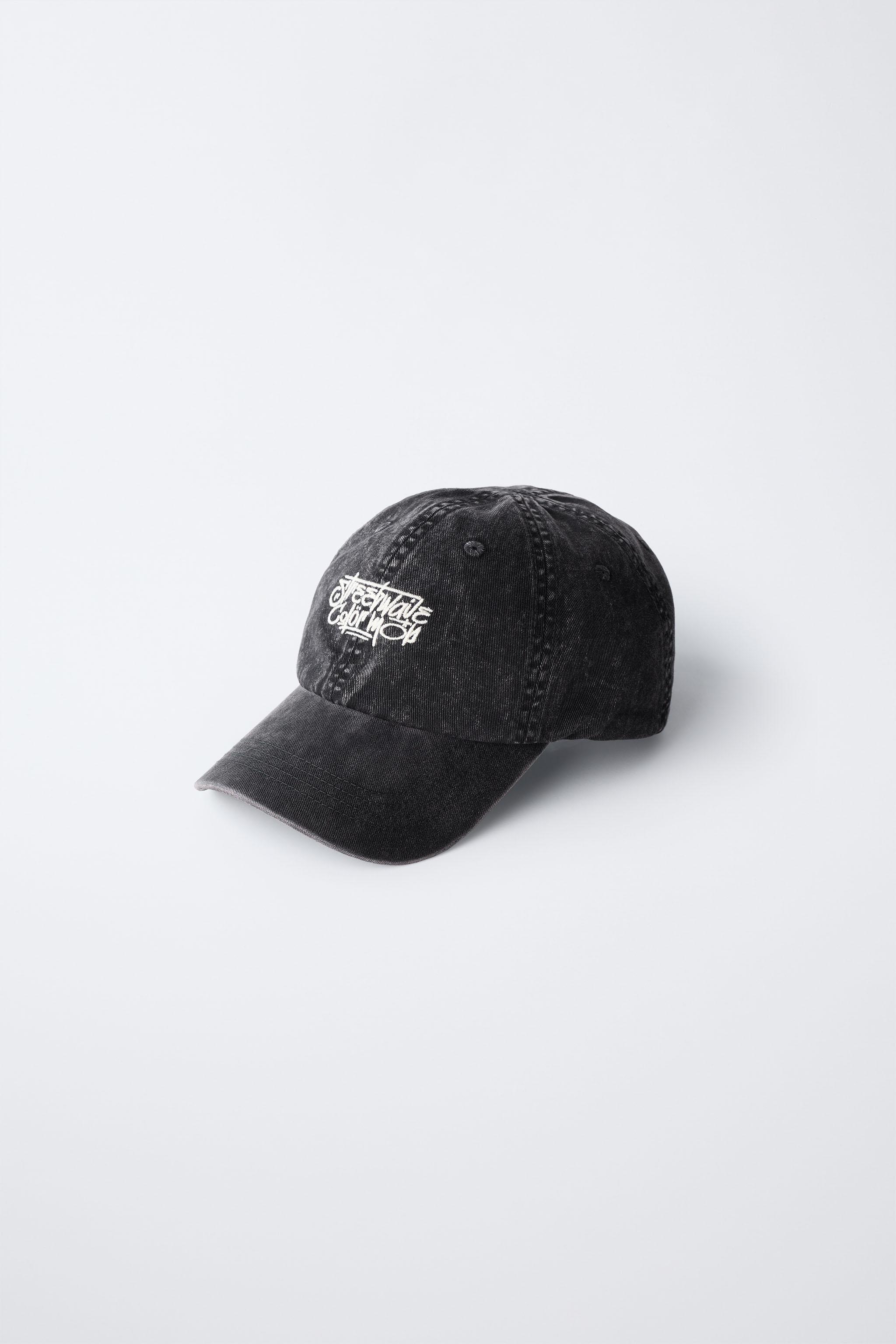 CASQUETTE EFFET DÉLAVÉ INSCRIPTION BRODÉE