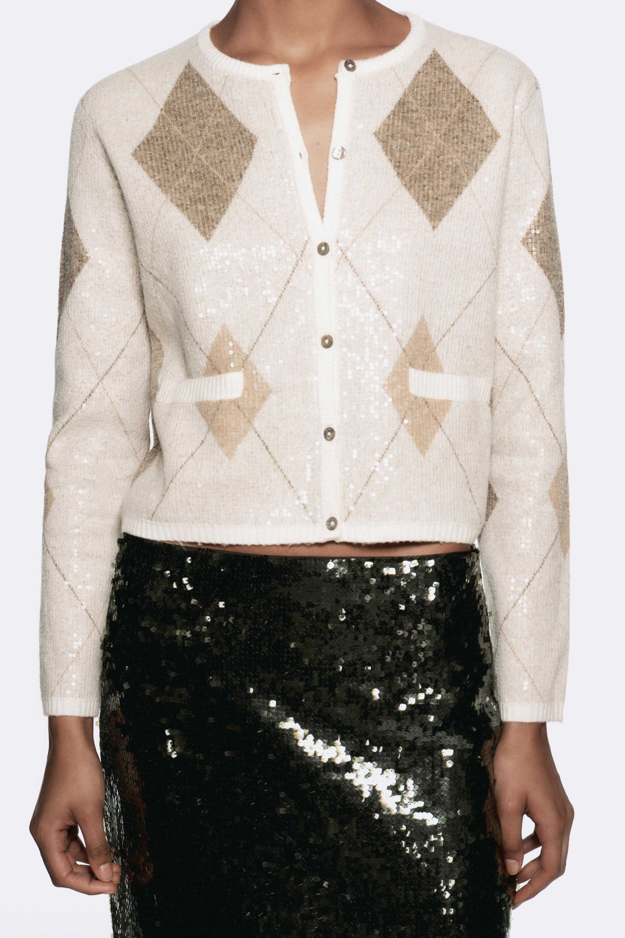 Zara Star hotsell Cardigan