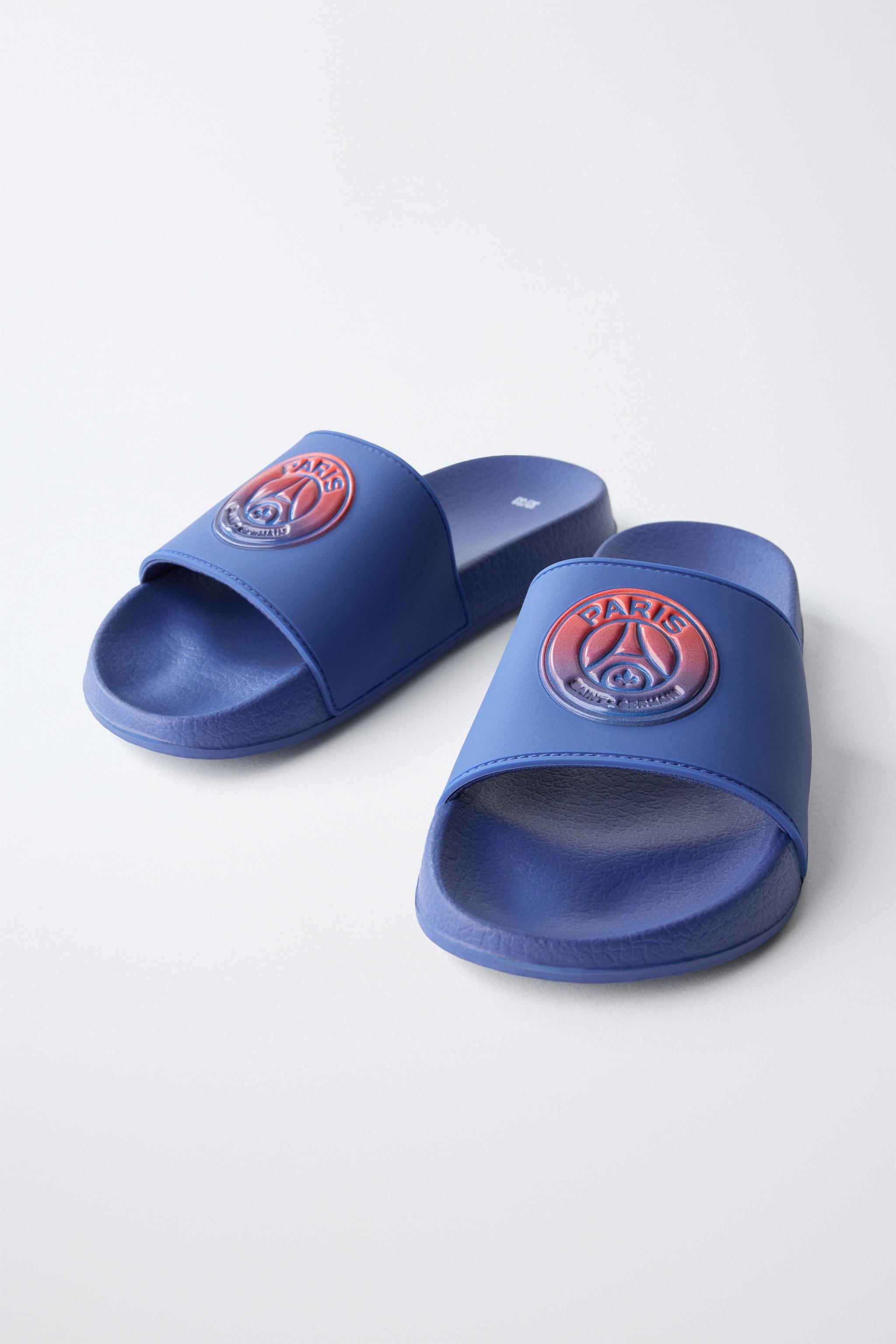 Детские сандалии Zara PSG® POOL SLIDES — фото 4