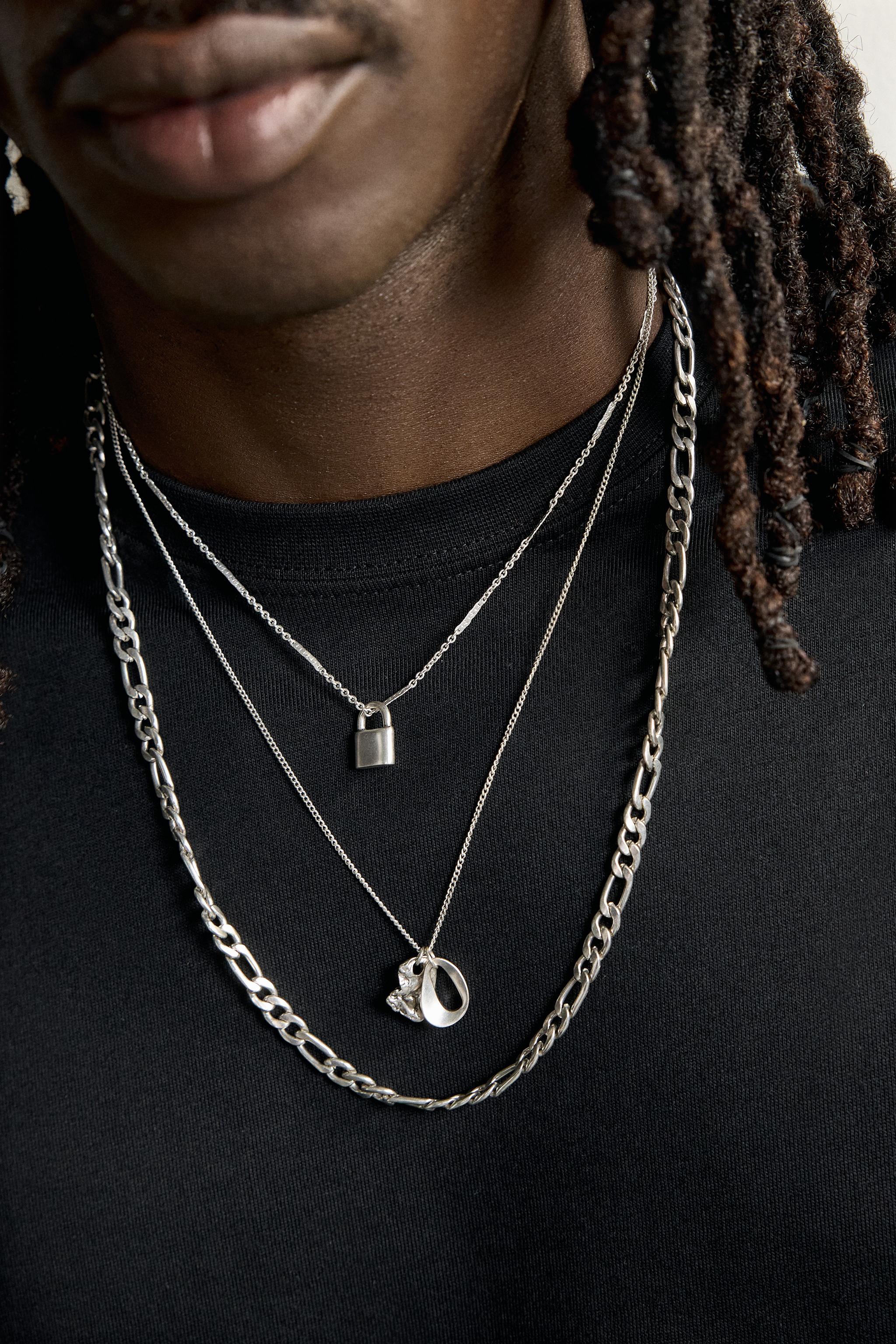 COMBINED METALLIC NECKLACE 3-PACK