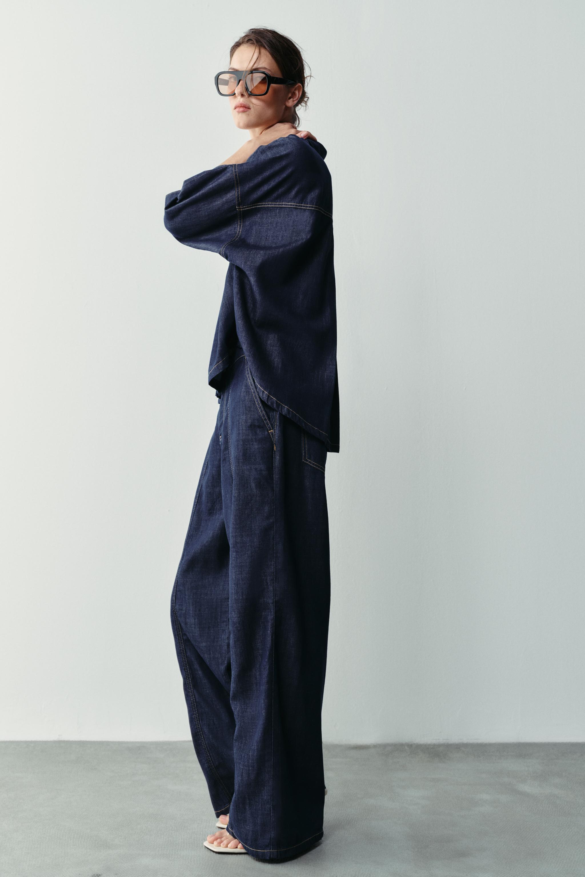 Z1975 HIGH-RISE WIDE-LEG JOGGER JEANS