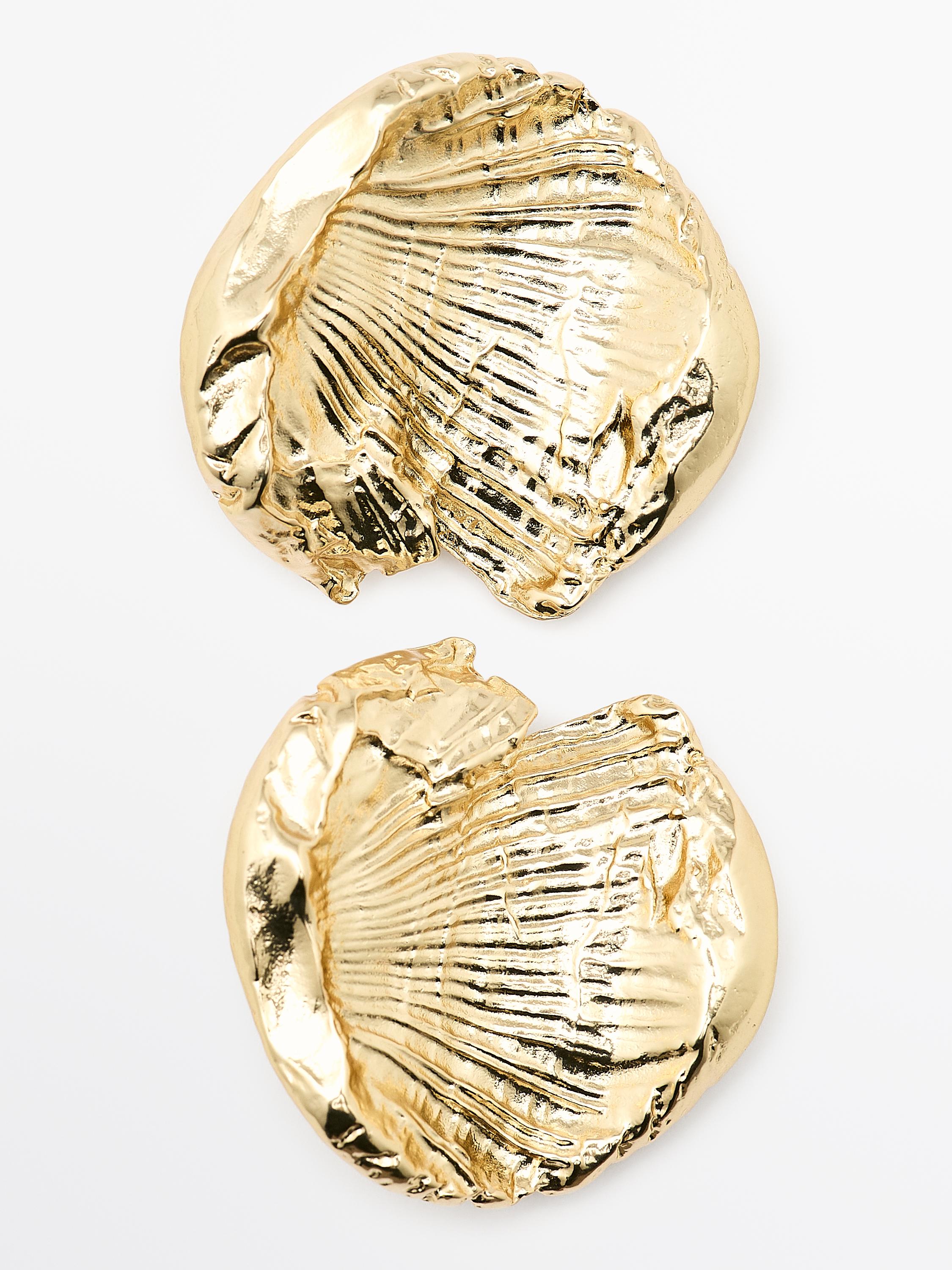 Boucles d’oreilles fossiles