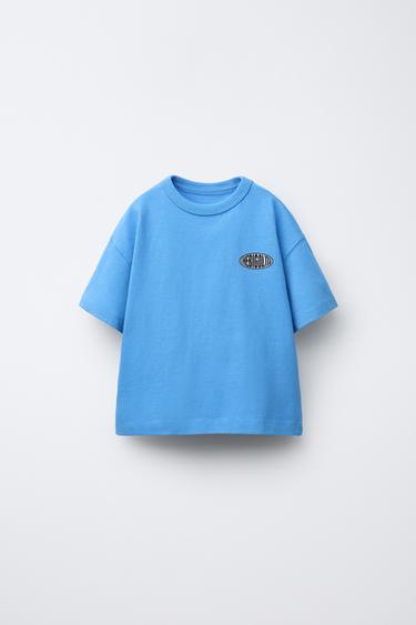 LOGO T-SHIRT - Blue by Zara