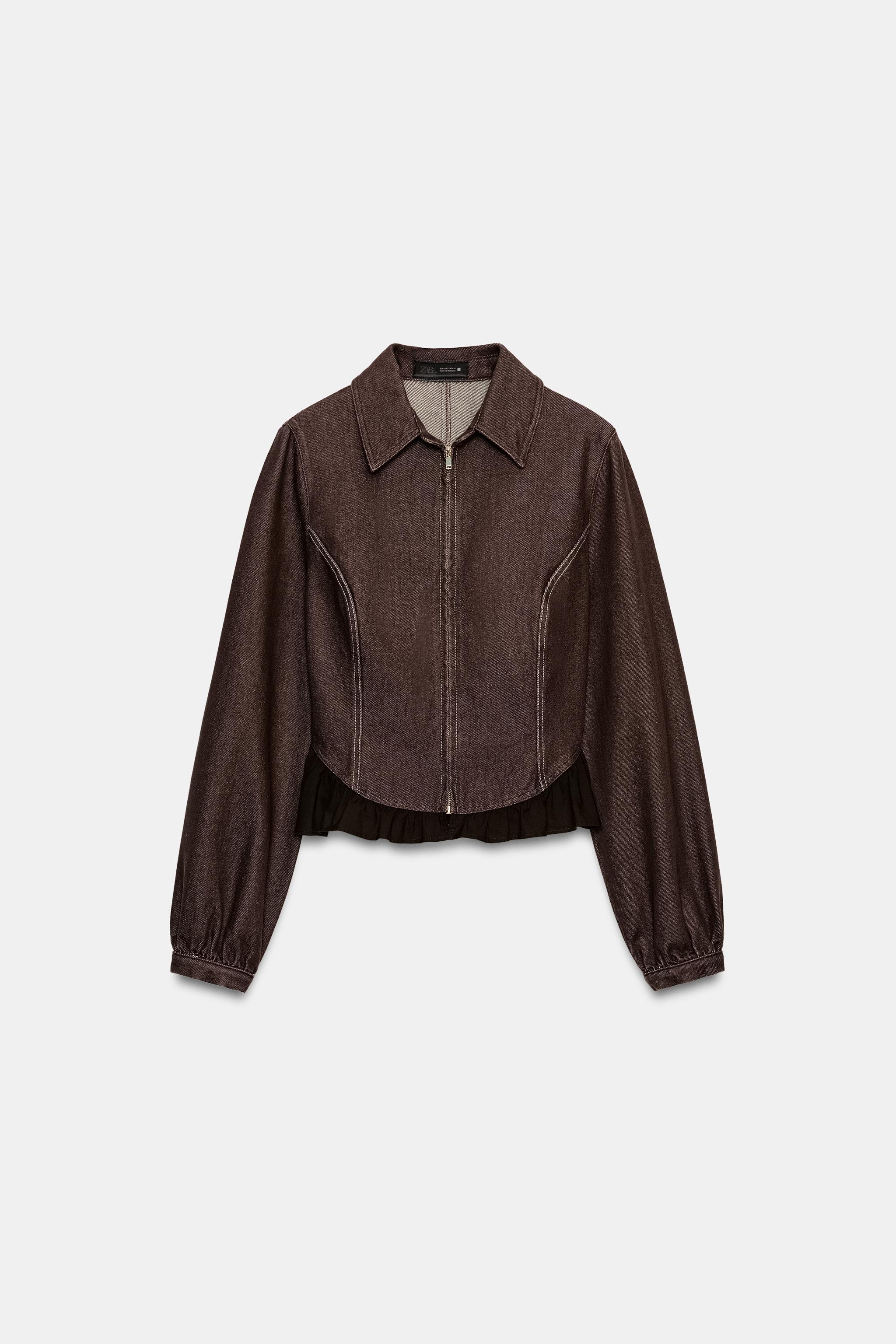 CHEMISE Z1975 EN DENIM À BAS BIMATIÈRE