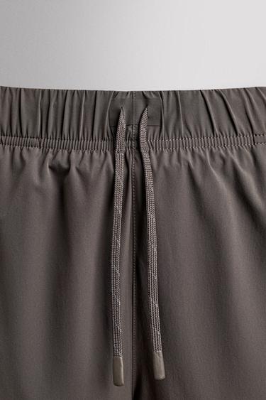 2-IN-1 TRAINING SHORTS - Taupe grey by Zara - Image 2
