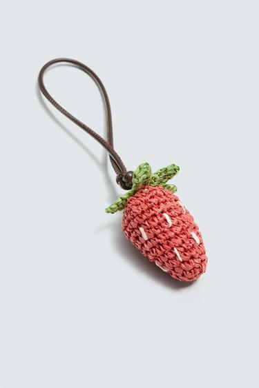 PORTE-CLÉS TRESSÉ - Rouge de Zara - Image 1