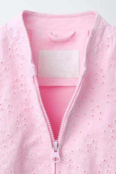 SHIFFLY EMBROIDERED JACKET - Light pink by Zara - Image 2