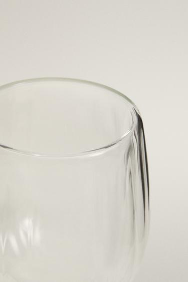 VERRE BOROSILICATE DOUBLE LIGNES - Transparent de Zara - Image 2
