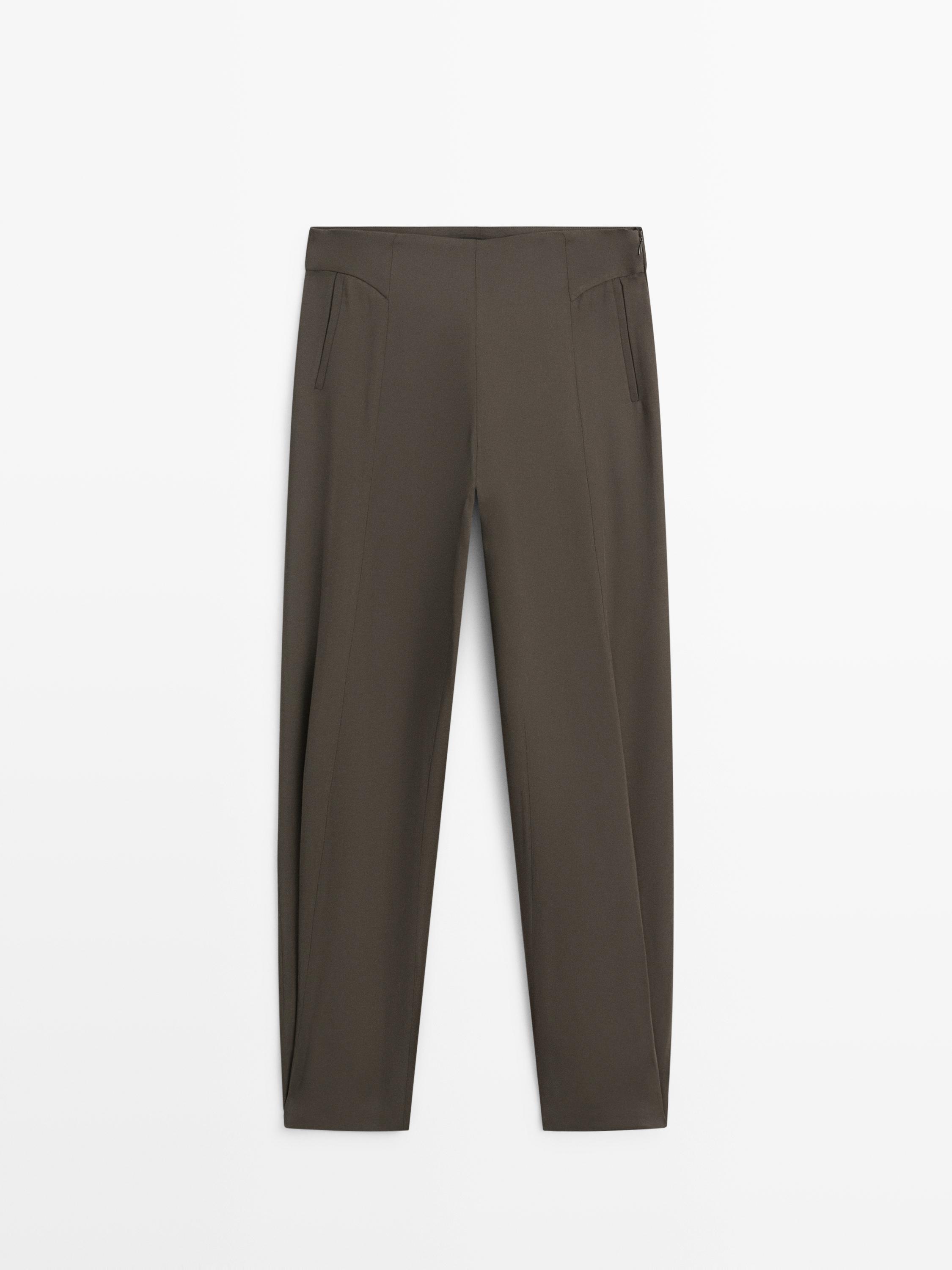 Pantalon bouffant fluide