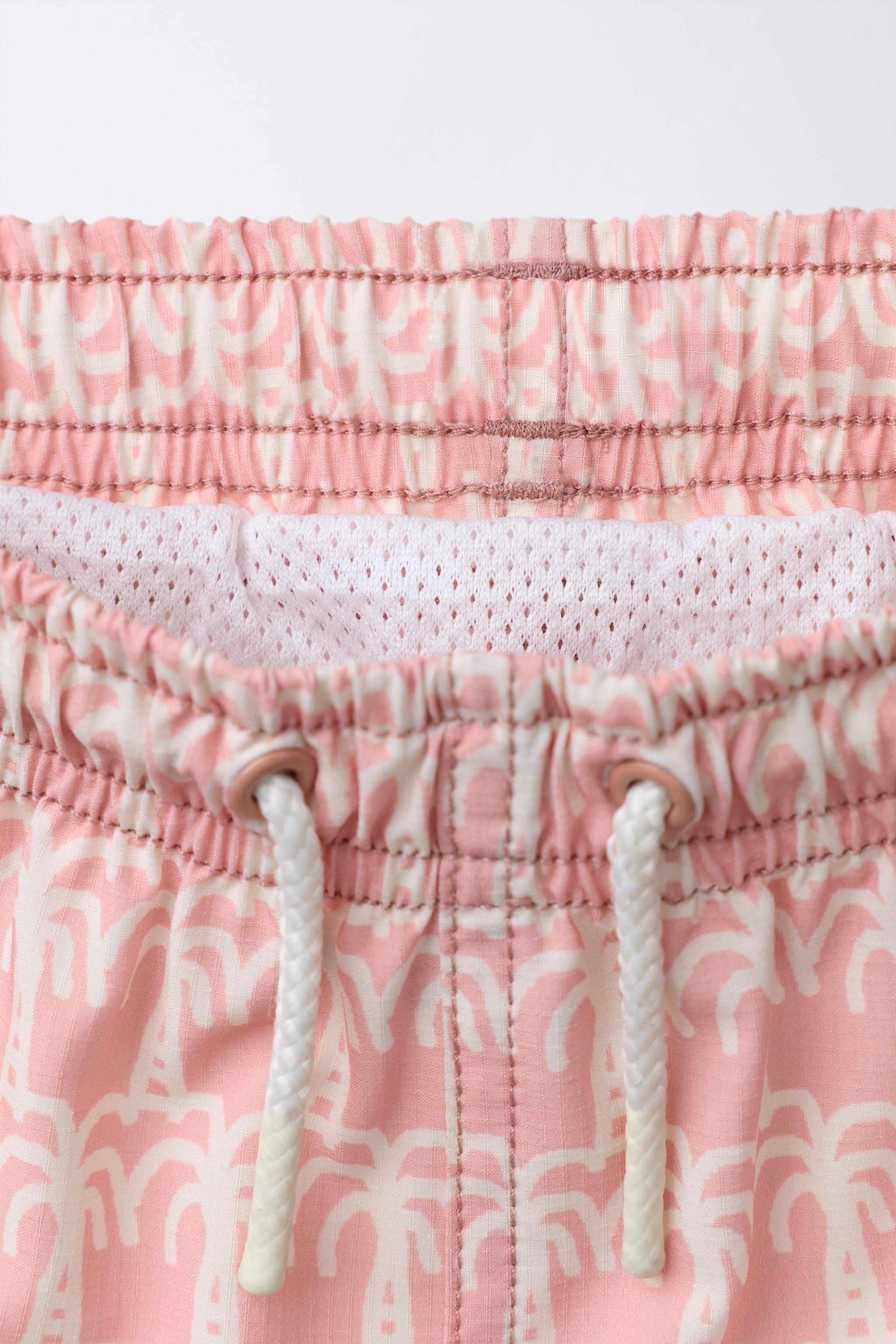 2-6 YEARS/ PALM TREE SWIM SHORTS