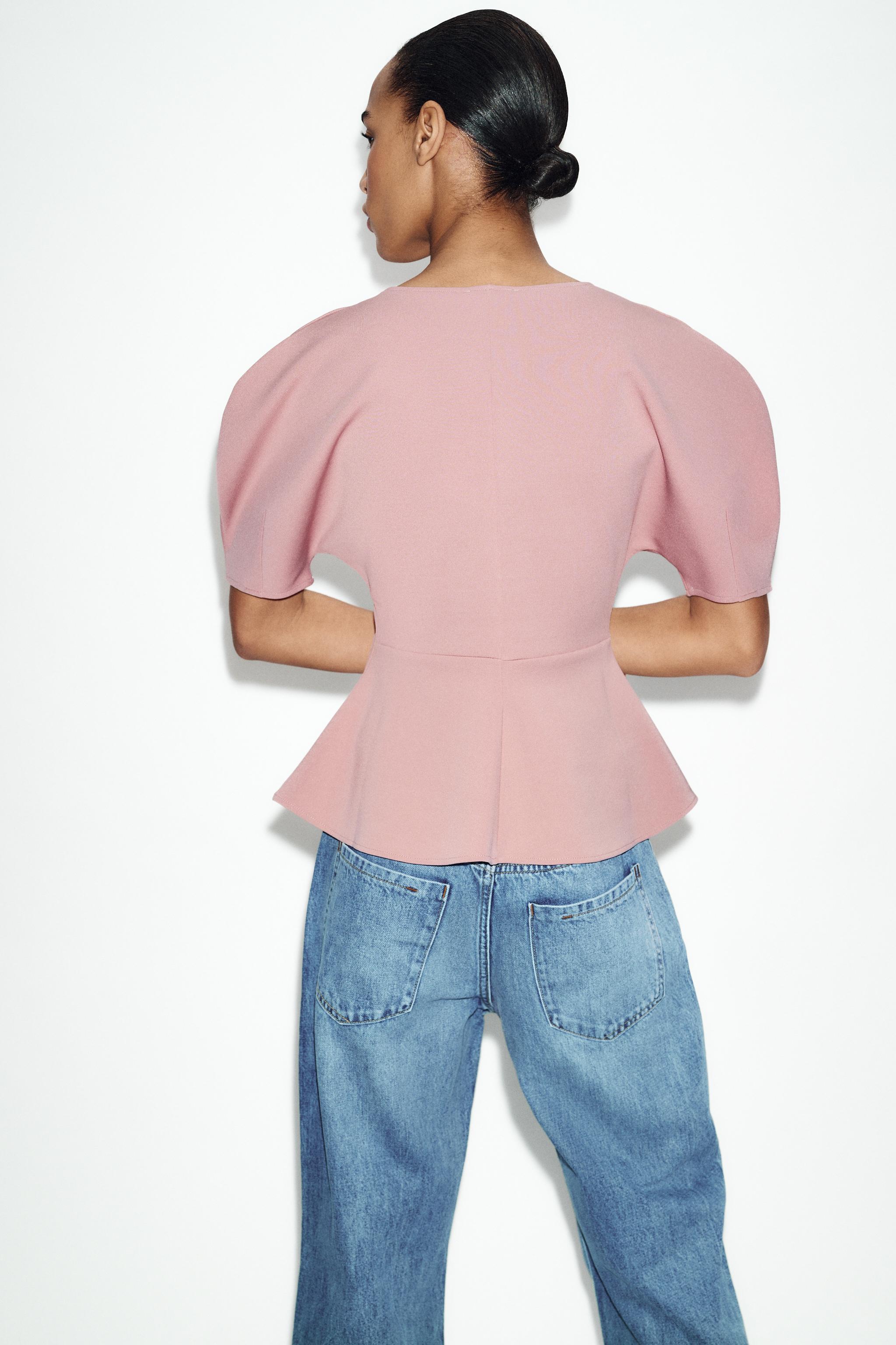 YUMUŞAK PEPLUM TOP - Görsel 5