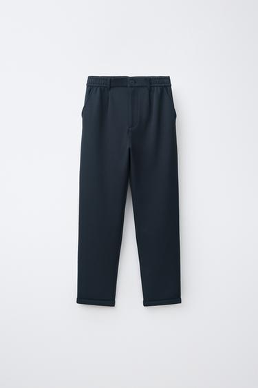 БРЮКИ RELAXED COMFORT — МОРСКОЙ СИНИЙ от Zara