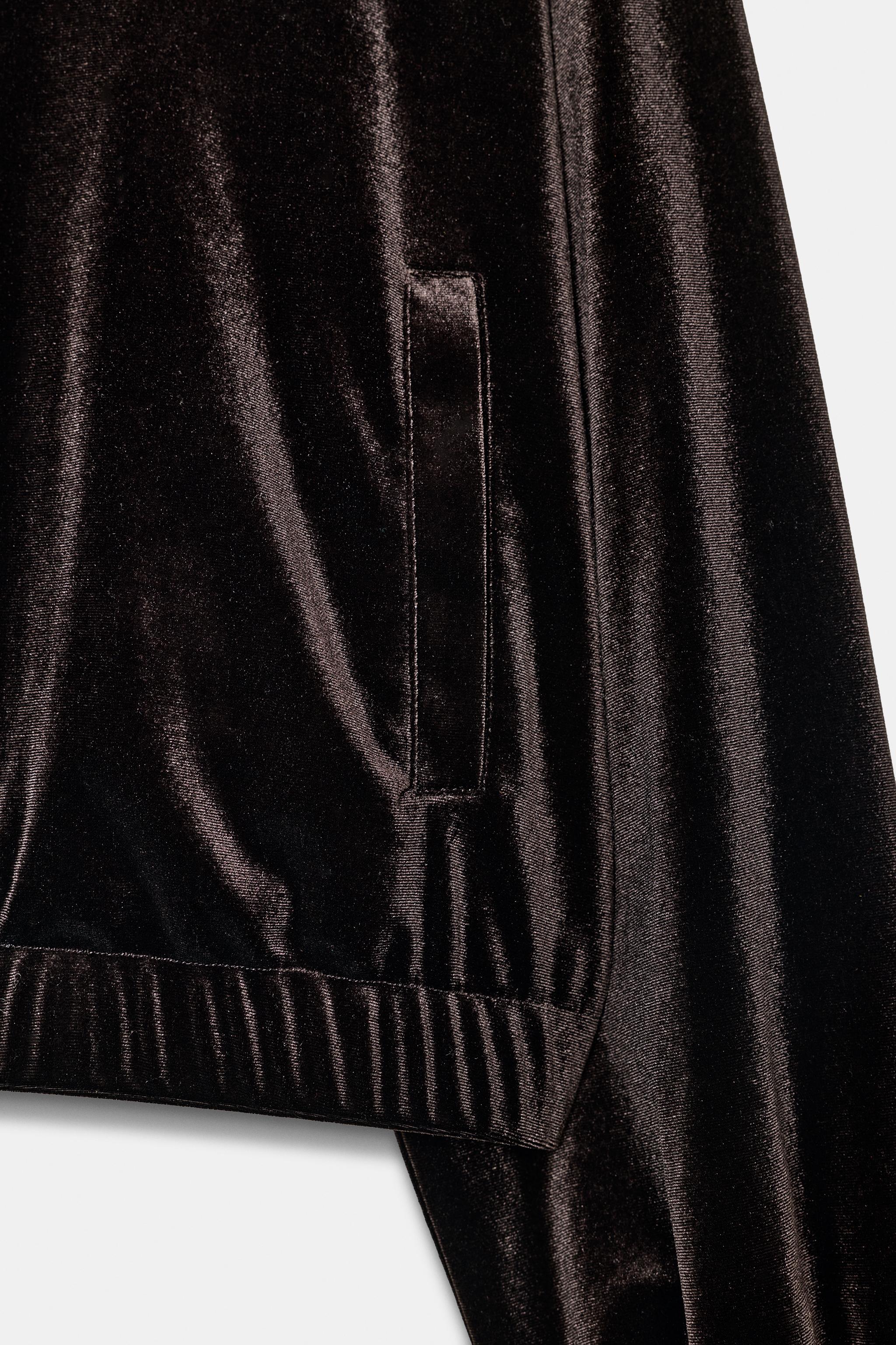 VELVET HOODIE JACKET