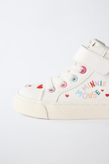 BASKETS MONTANTES MINNIE MOUSE © DISNEY - Blanc de Zara - Image 3