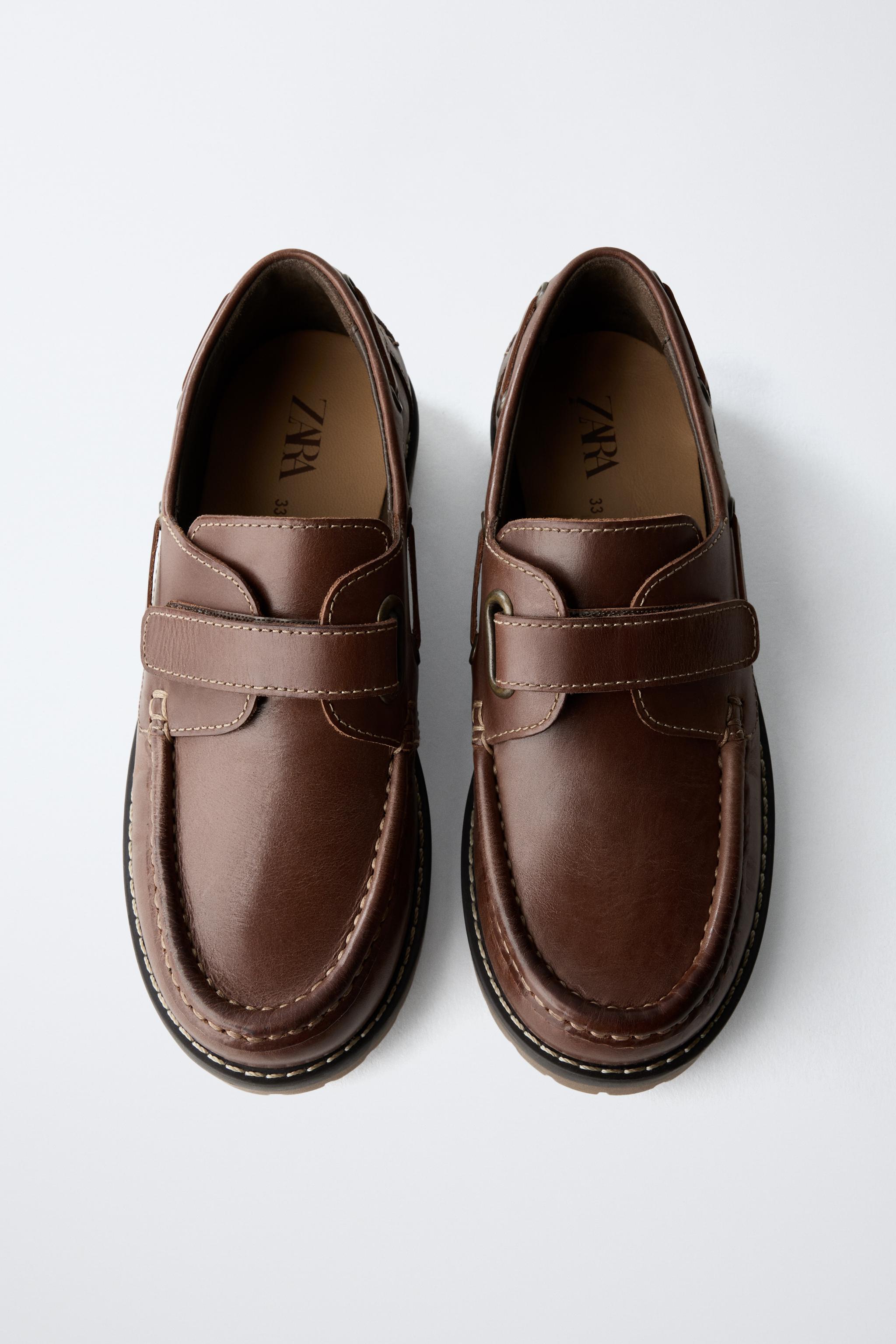 ブラウンレザー デッキシューズ BEAMS F（ビームスF）【別注】Paraboot / BARTH クロムエクセル