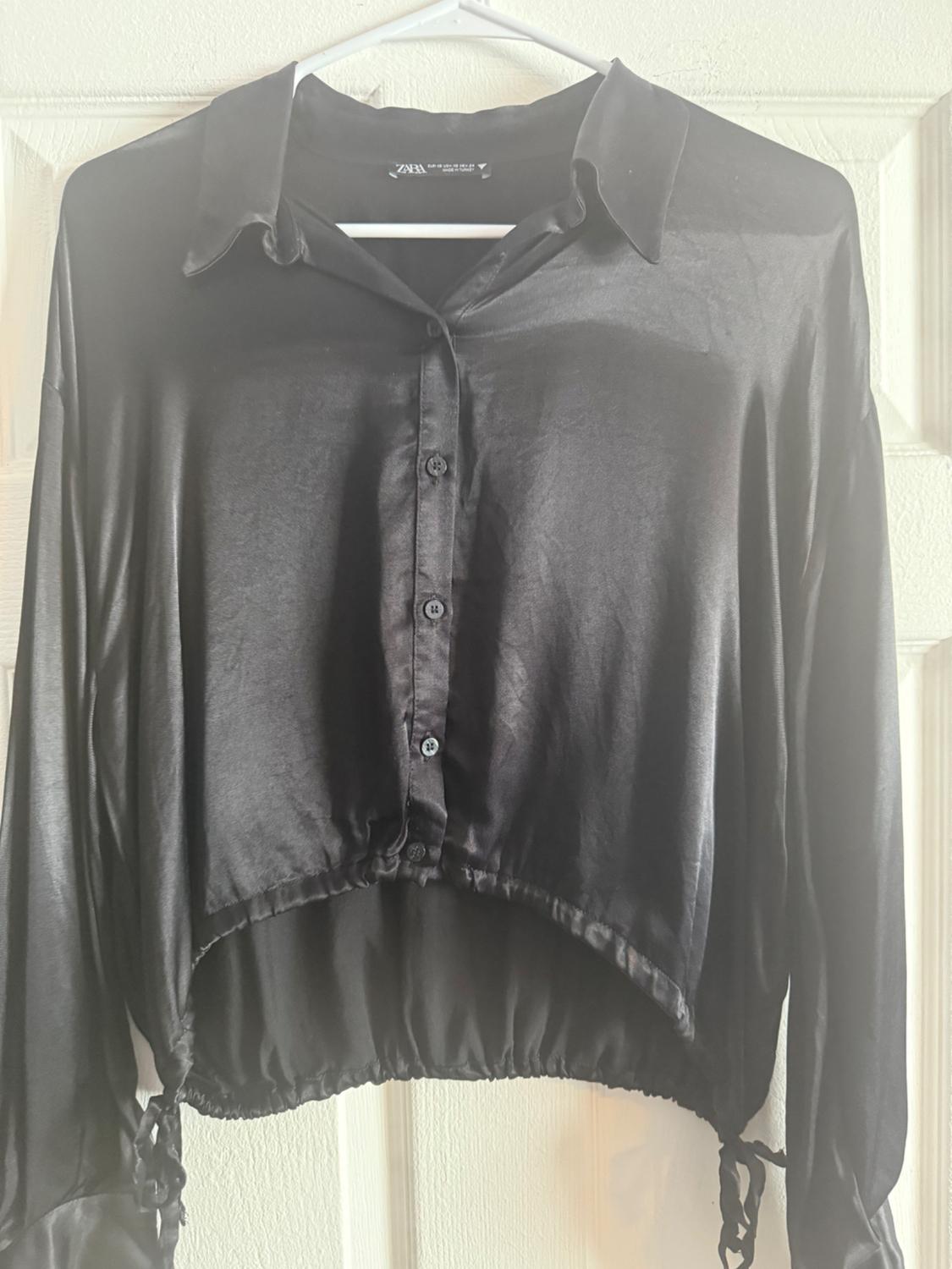 CAMISA SATINADA FRUNCE - Image 4