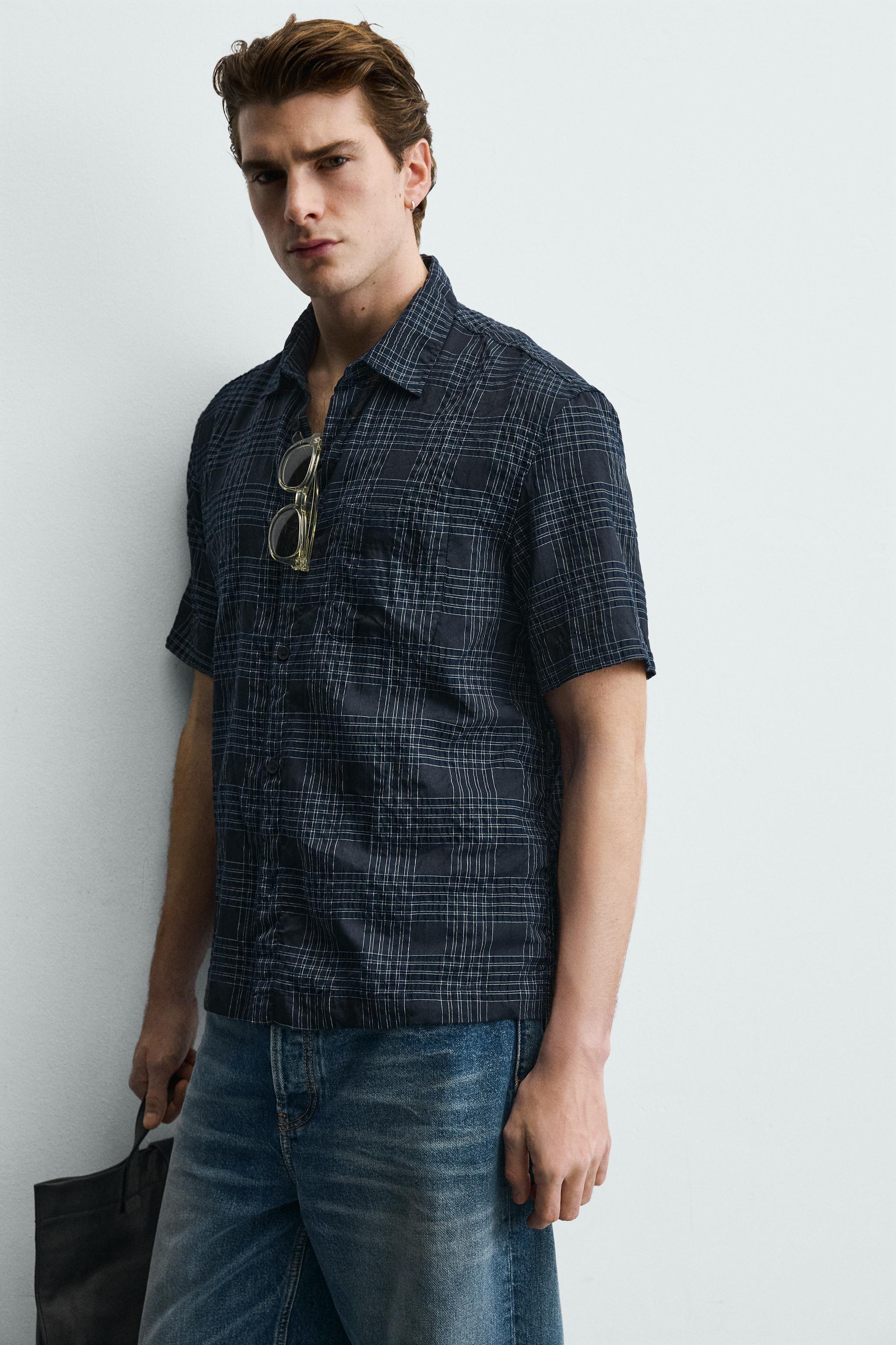 REGULAR FIT PLAID SHIRT