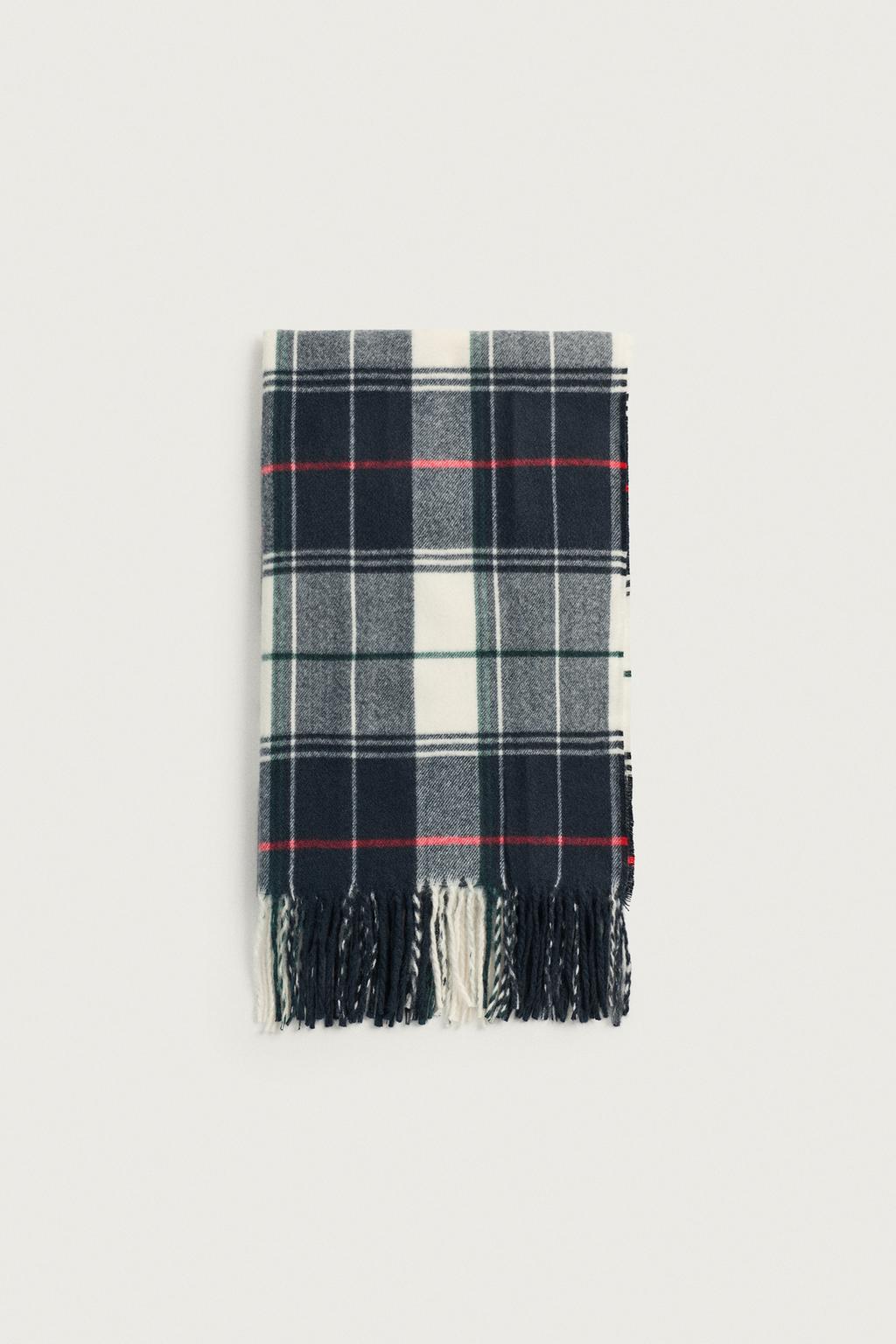 COMBINED CHECK SCARF